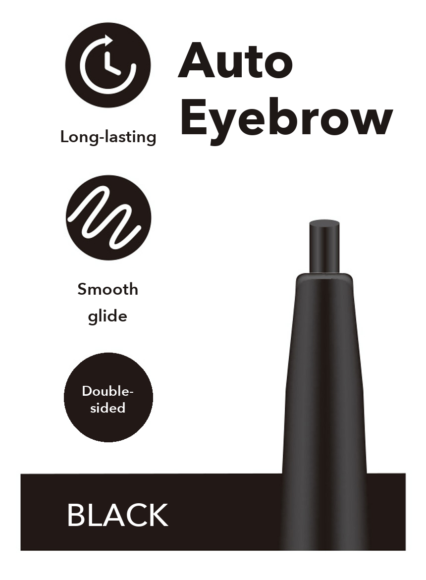STYLISH Auto Eyebrow Pencil Black No.11 detail 03