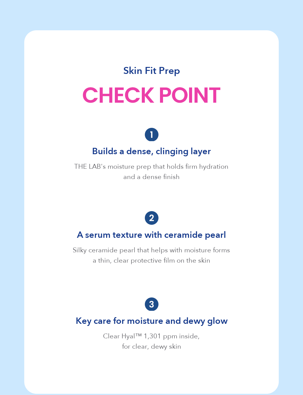 THE LAB by BLANC DOUX Clear Hyal Perfect Glow Skin Fit Prep detail 04