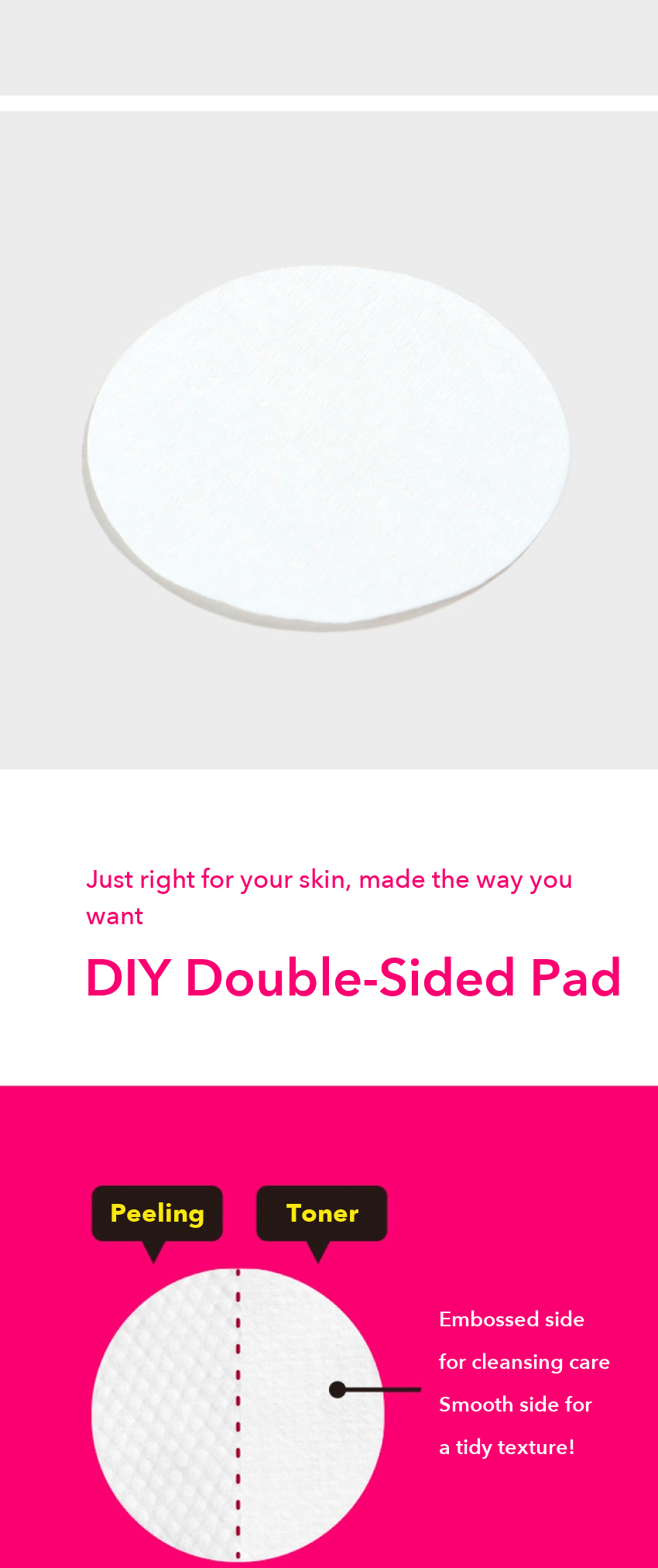 COACOS DIY Peeling Pad detail 3