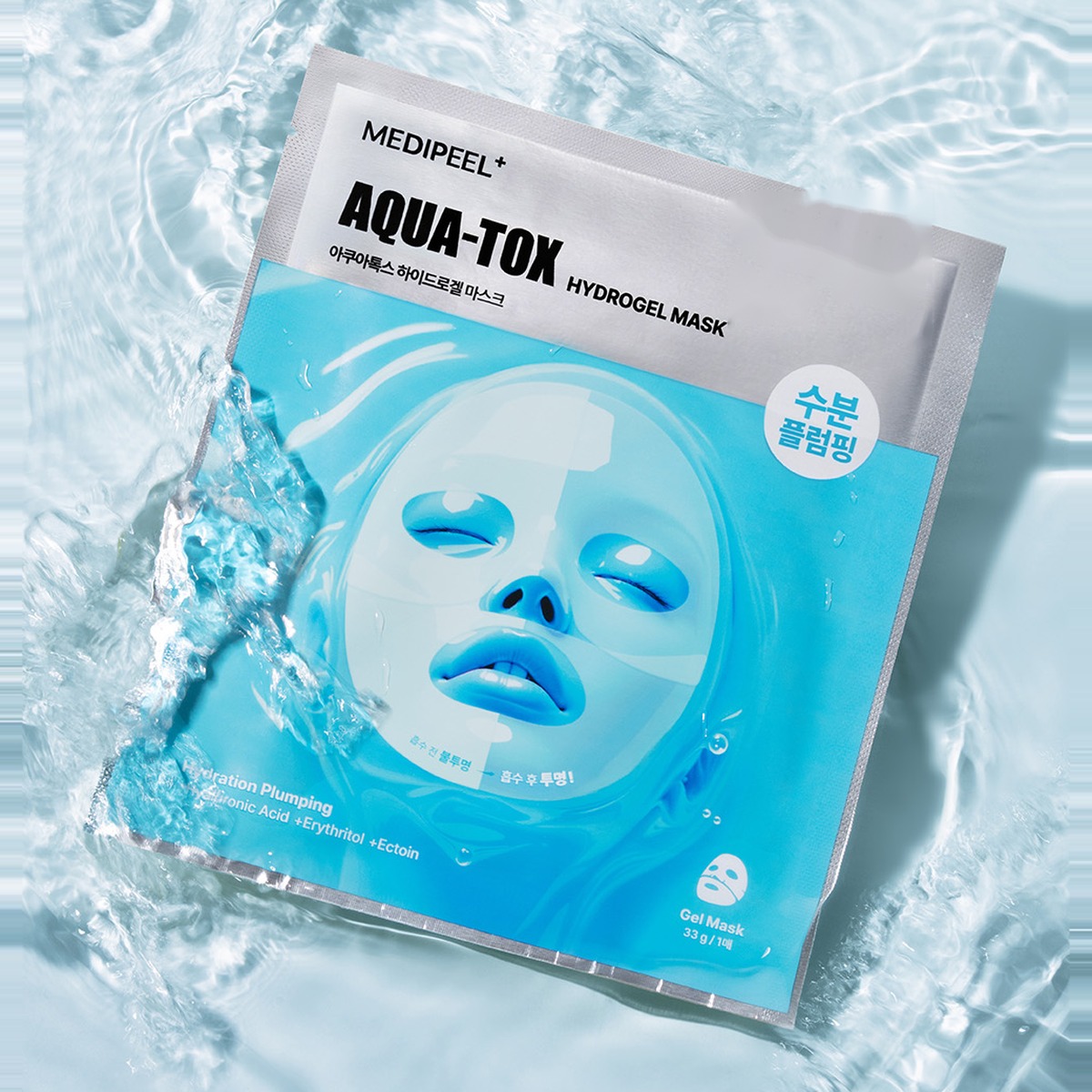 MEDIPEEL Aqua-Tox Hydrogel Mask 33g (1 sheet)