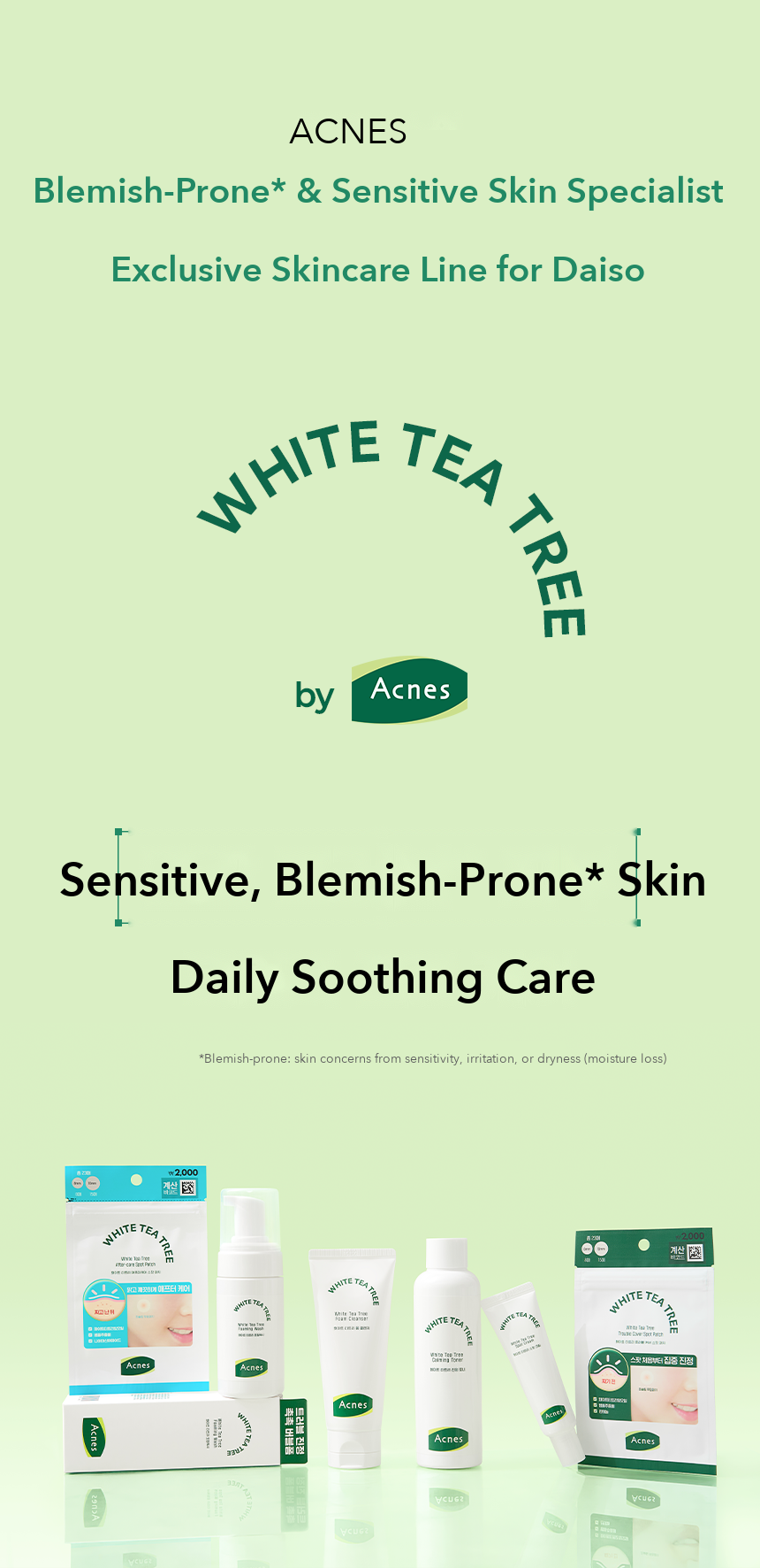 ACNES White Tea Tree Foaming Wash 100ml detail 01