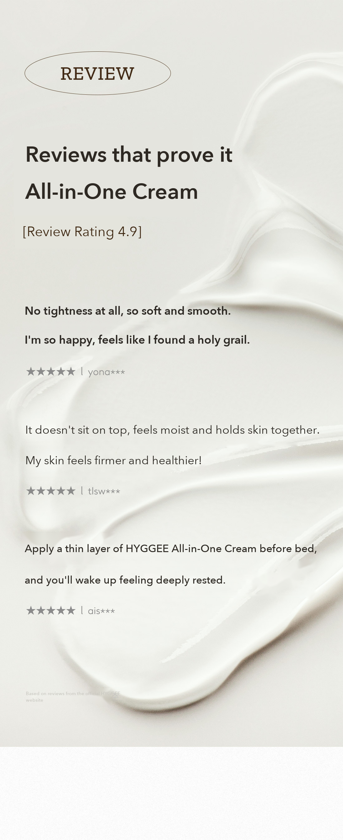 HYGGEE All-In-One Cream detail 14