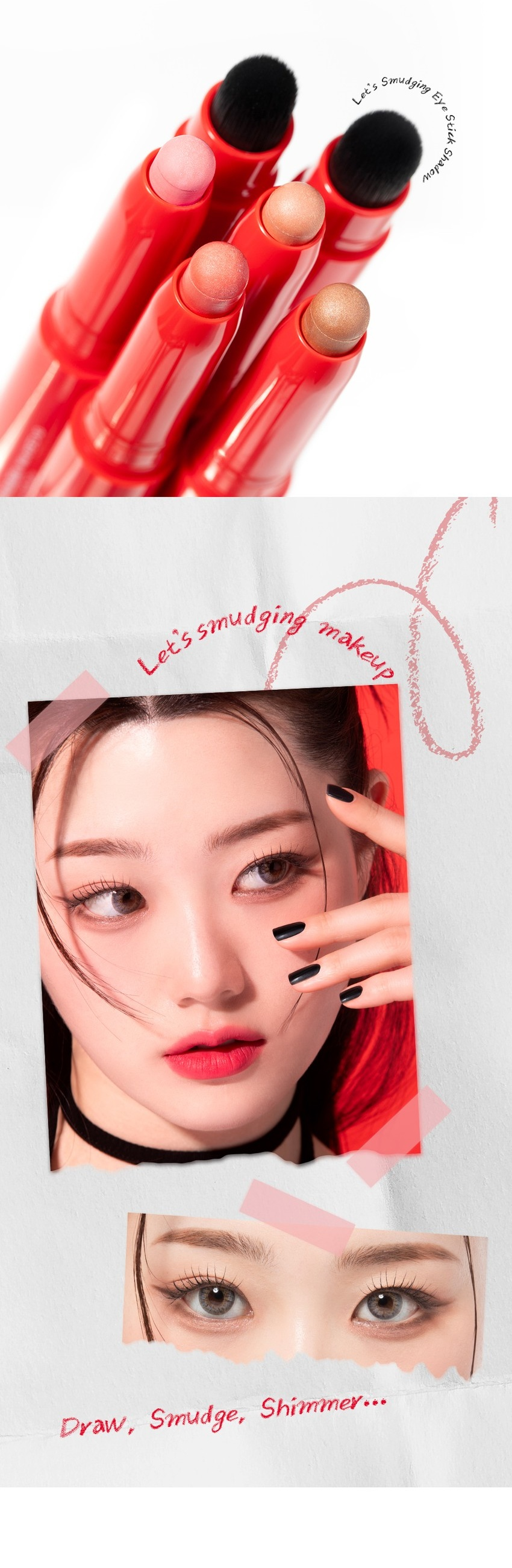 MERZY Let's Smudging Eye Stick Shadow detail 02