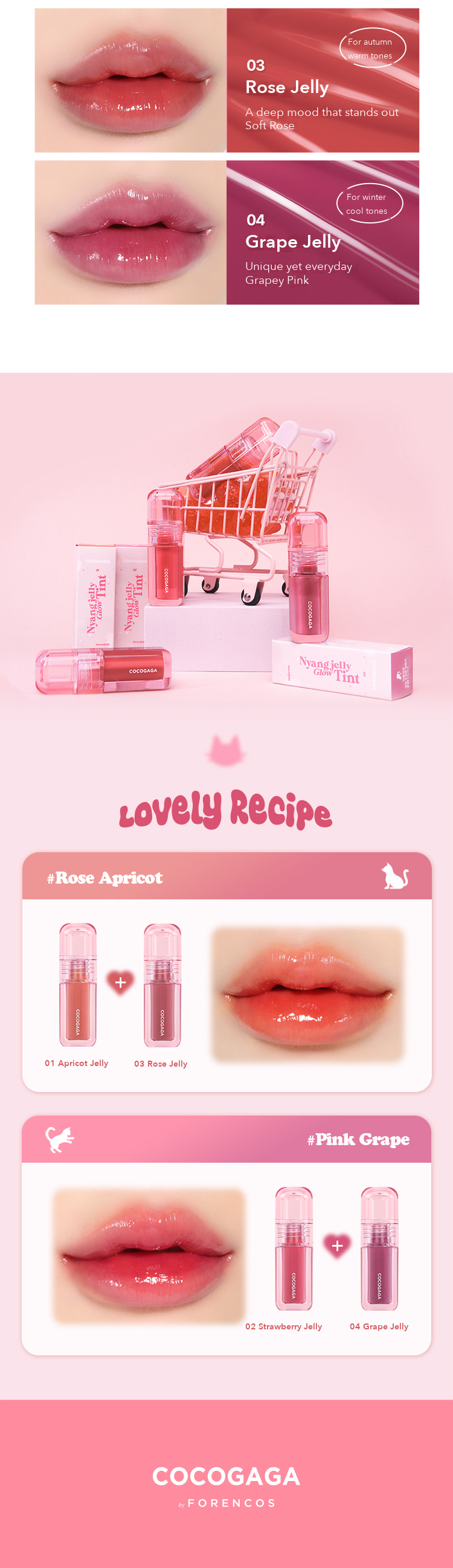 COCOGAGA Nyang Jelly Glow Tint detail 6