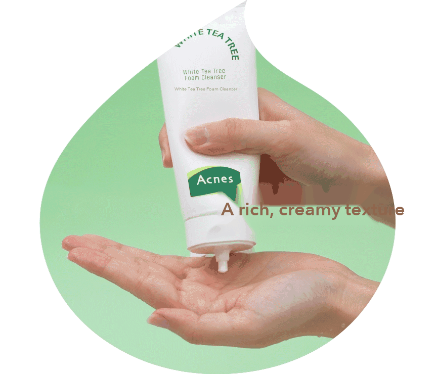 ACNES White Tea Tree Foam Cleanser 100ml detail 10