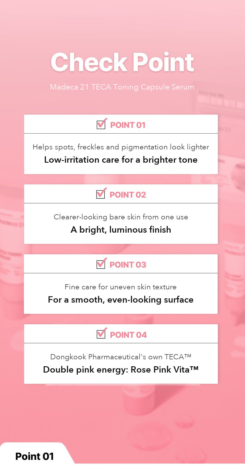 Madeca21 TECA Toning Capsule Serum 30ml detail 05