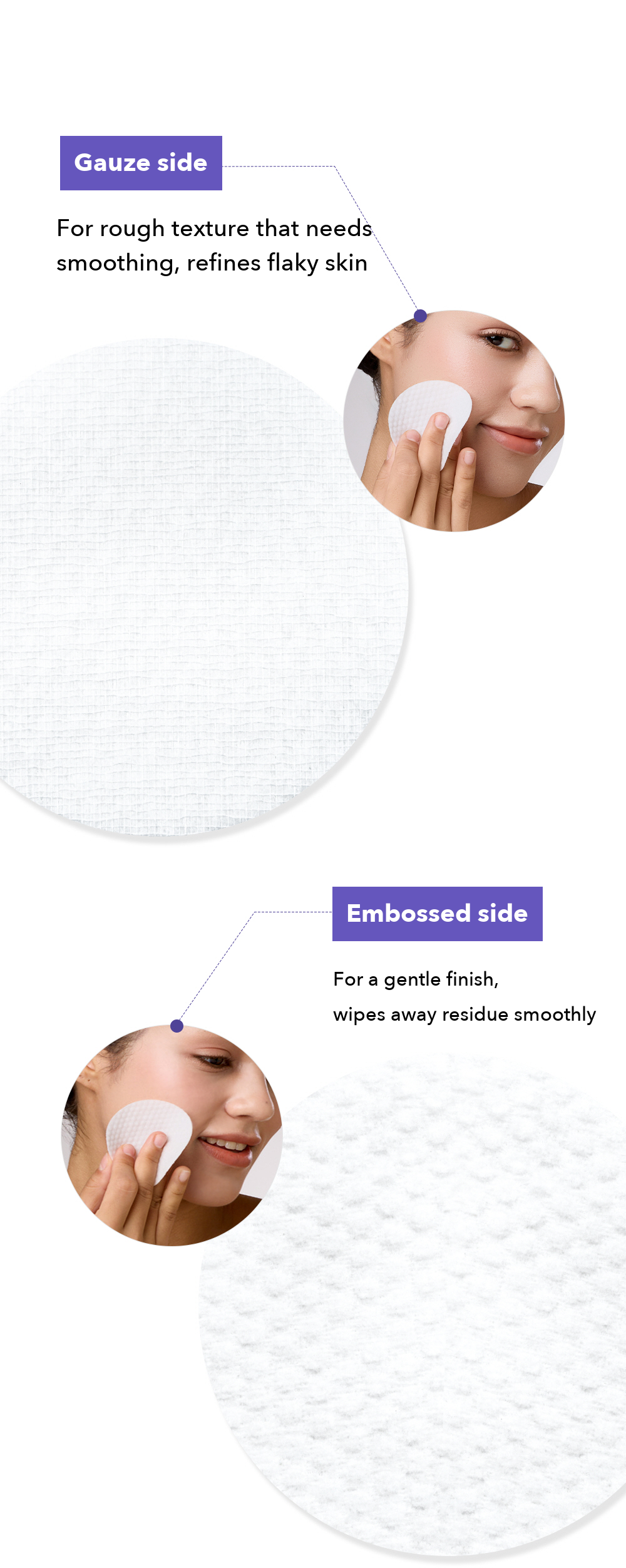SOMISOME Eggplant Peeling Toner Pad detail 05