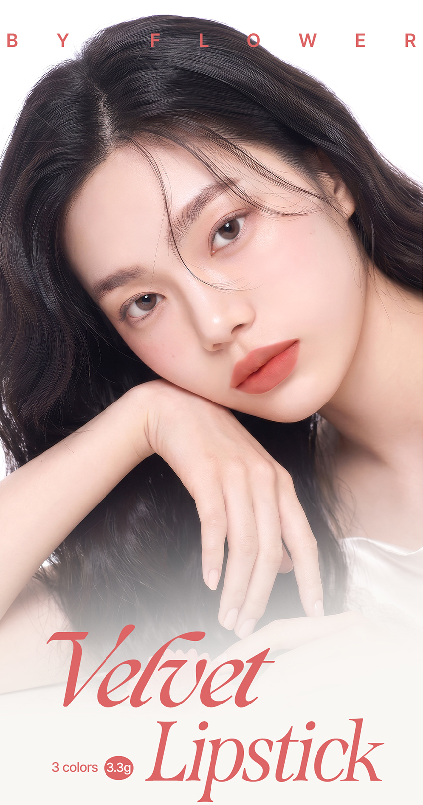 BY FLOWER Velvet Lipstick 3.3g detail 01
