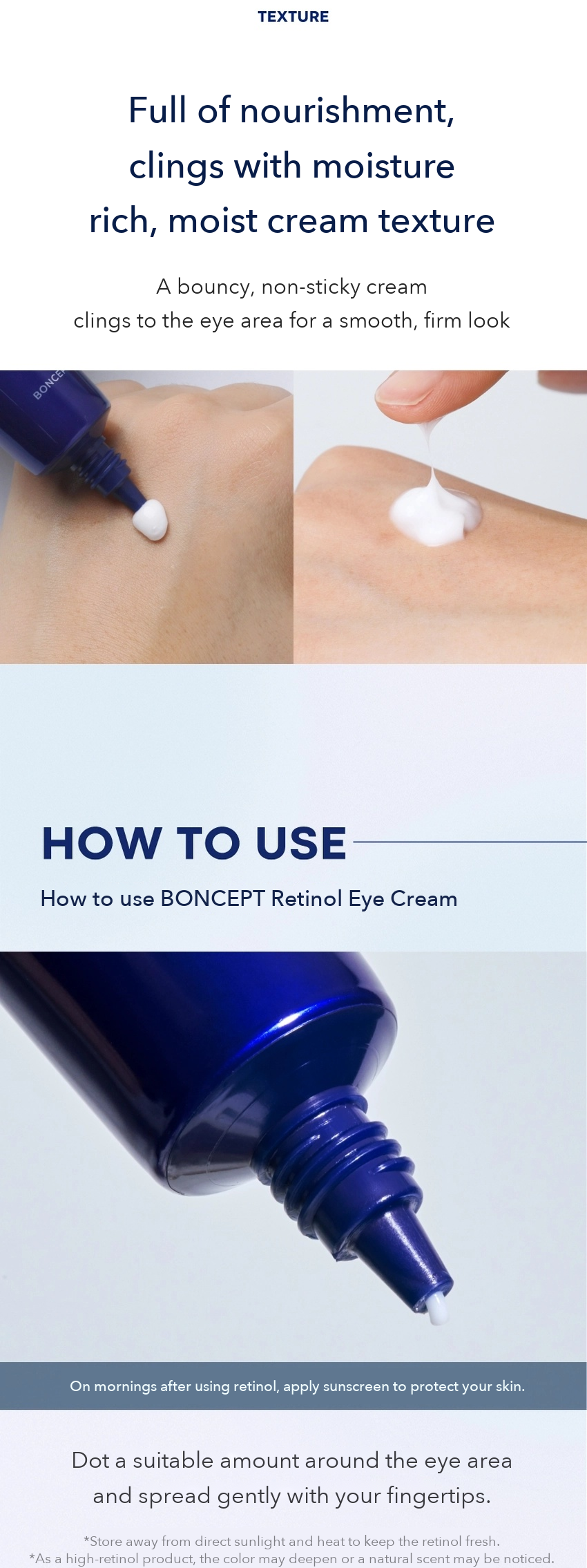 BONCEPT Retinol Eye Cream 25ml detail 12