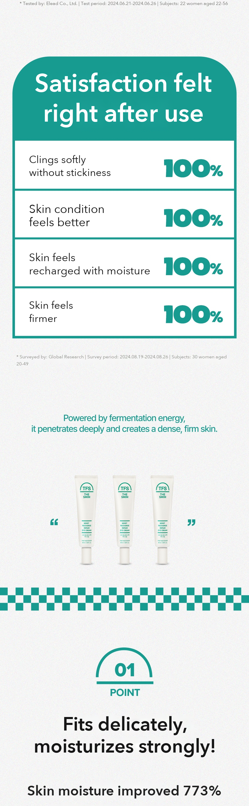 THE FACE SHOP The Smim Moist Recharge Repair Eye Cream detail 4