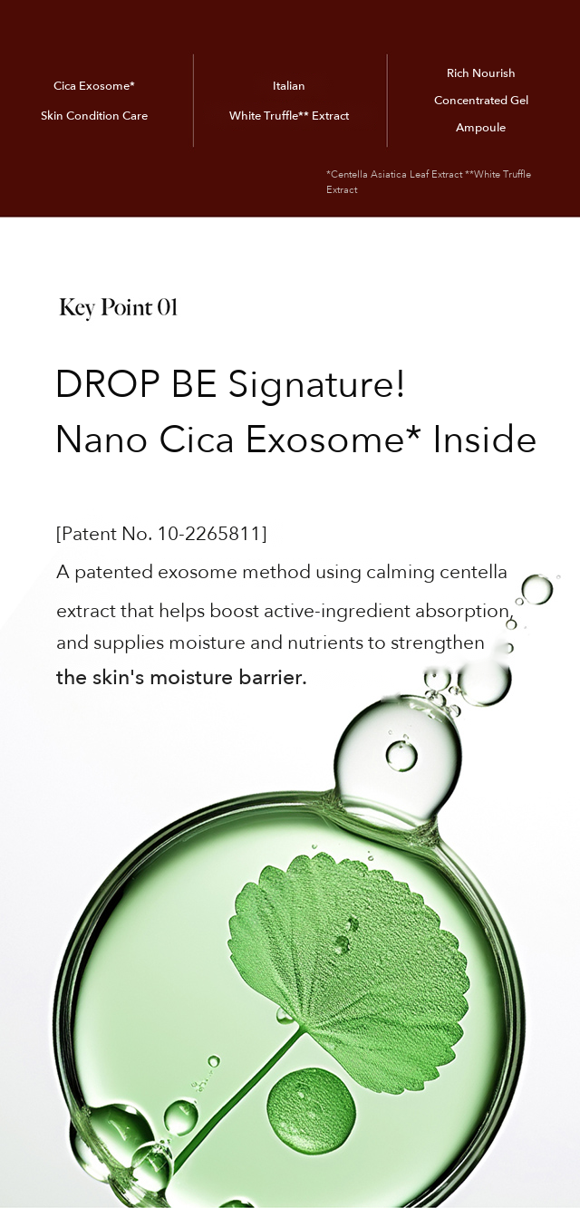 DROP BE Firming & Glow Ampoule detail 2