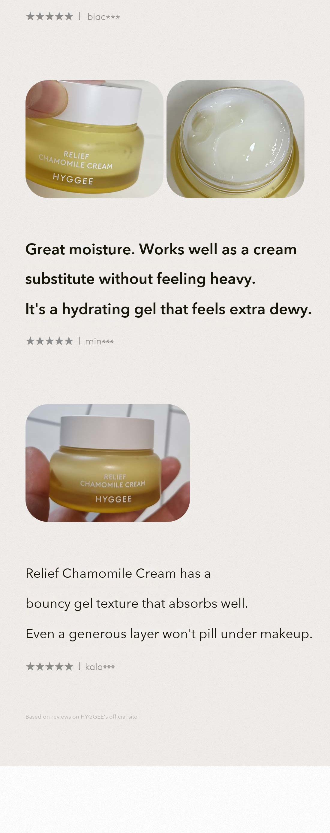 HYGGEE Relief Chamomile Cream detail 12