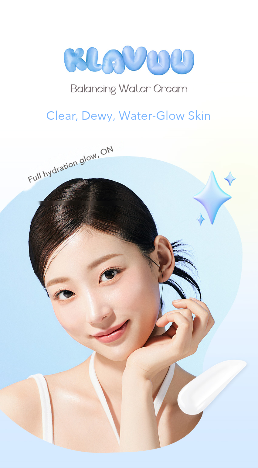 KLAVUU Balancing Water Cream 25ml detail 01