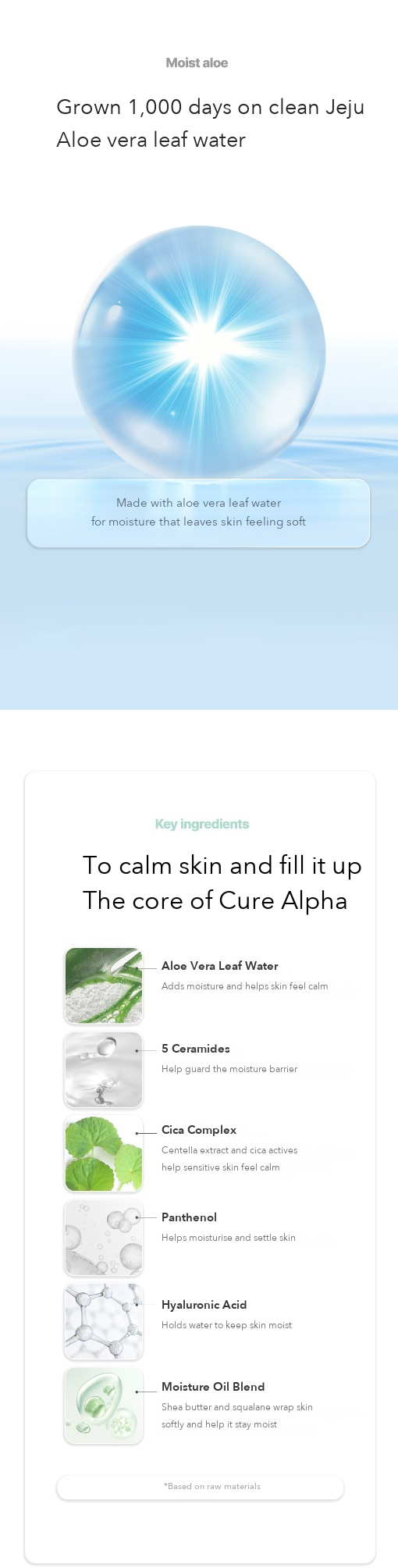 Kim Jeong Moon Aloe Cure Alpha Aloe Dual Cream detail 3