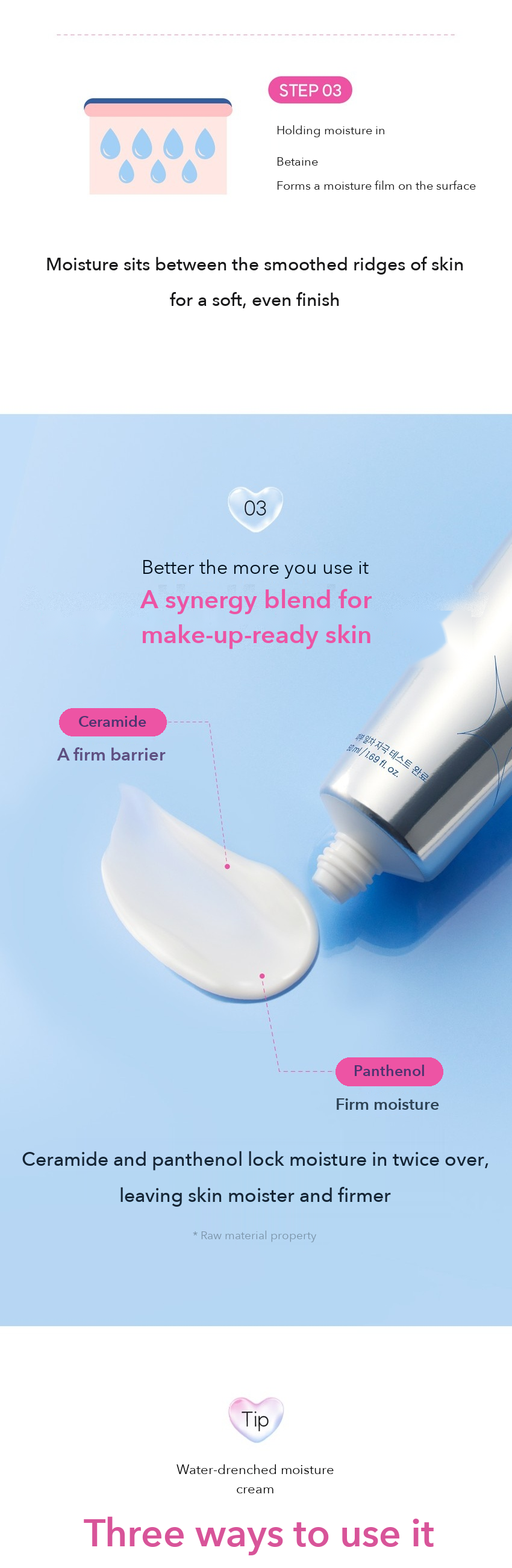 THE LAB by BLANC DOUX Clear Hyal Dewy Glow Cream detail 04