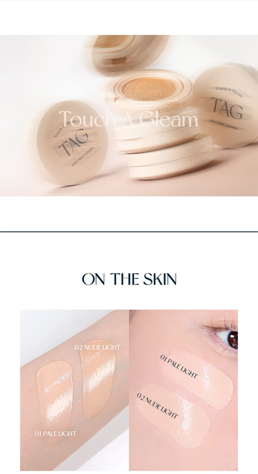 TAG Dewy Skin Cushion detail 5