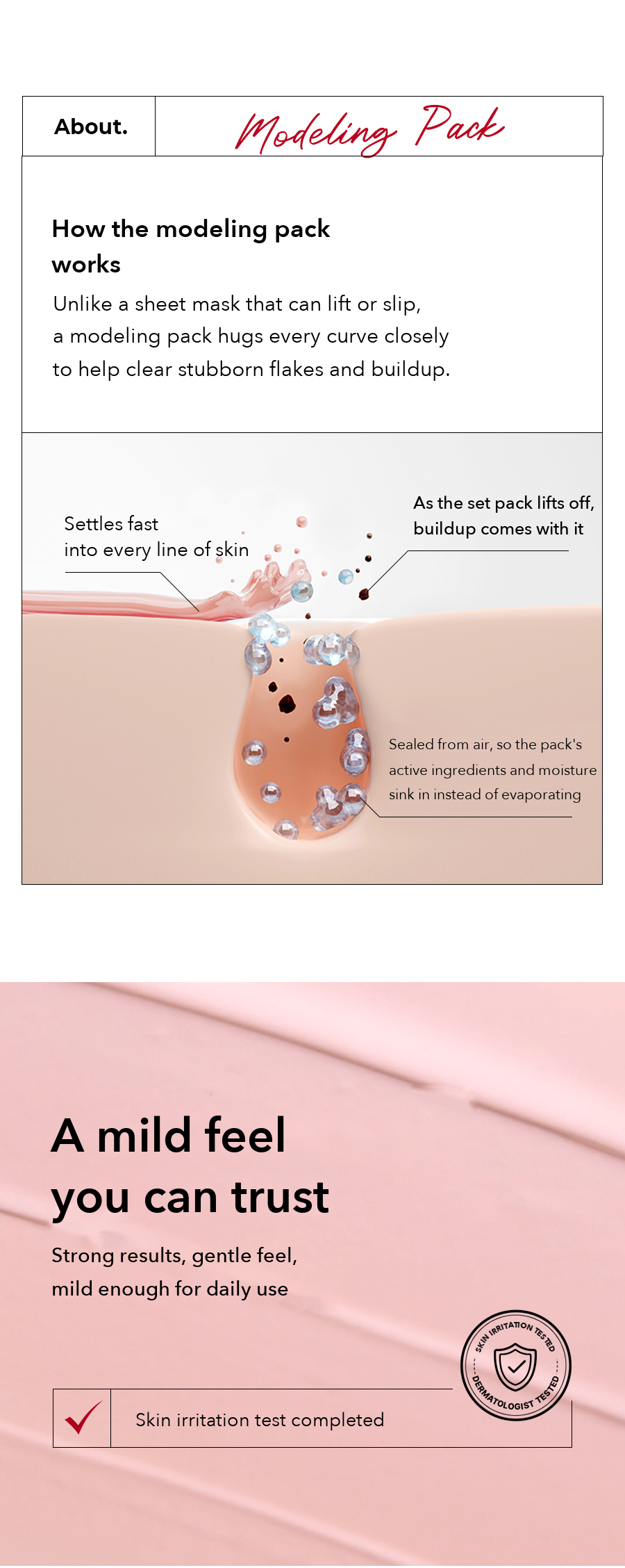MEDIPEEL Lacto Pore Lifting Modeling Pack detail 05