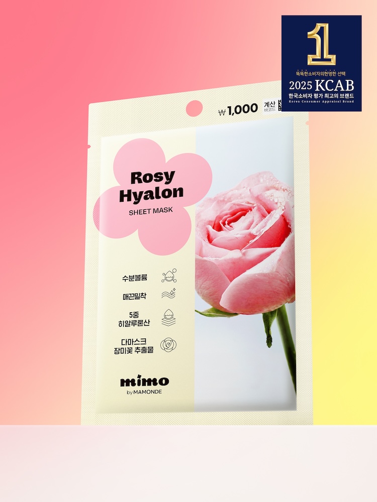 MIMO by MAMONDE Rosy-Hyalon Sheet Mask 1 Sheet