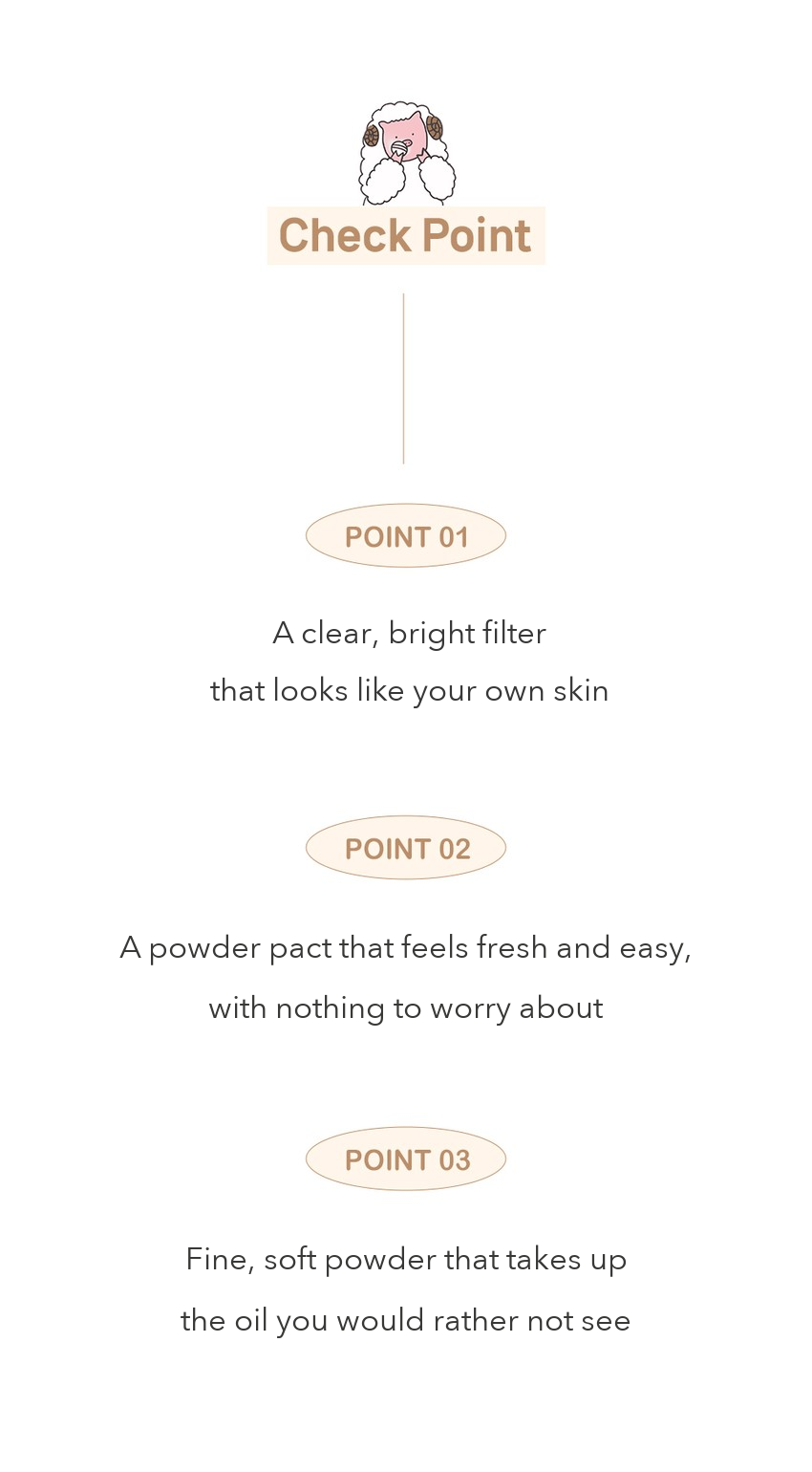 Mifactory Oil-Out Finish Powder Pact White detail 2