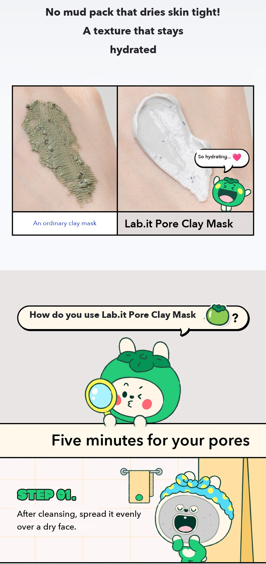 Lab.it Pore Clay Mask detail 8