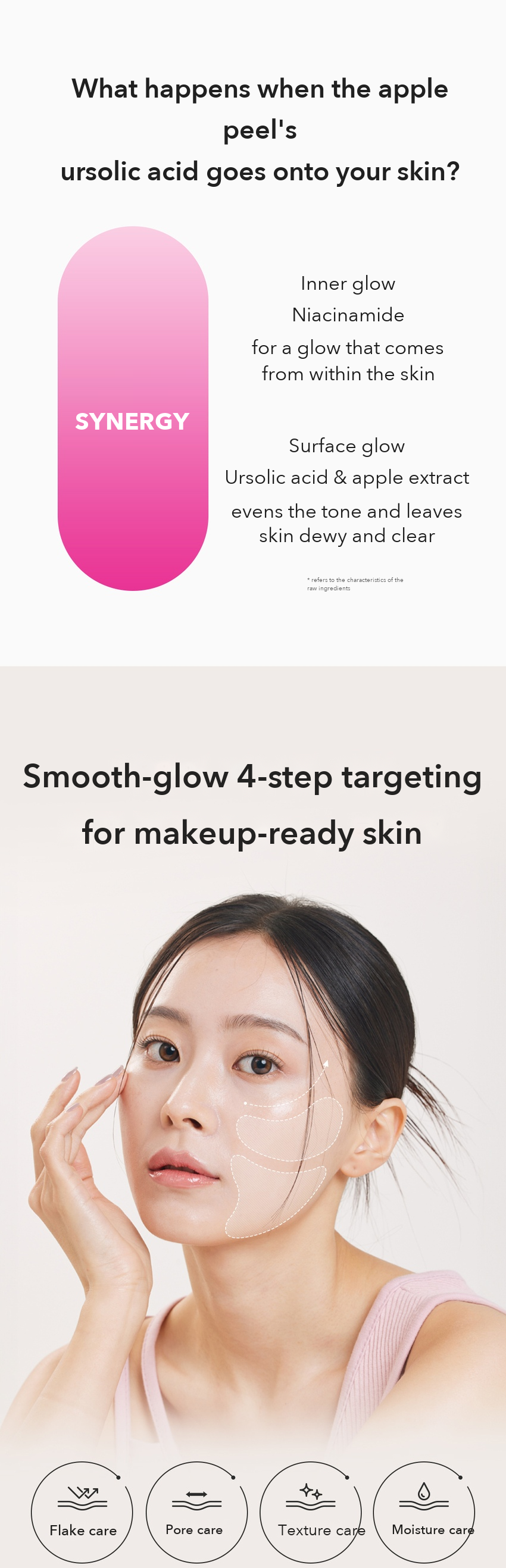INGREDIENT EDITOR Apple Peel Glow Skin Soothing Serum Plain detail 5