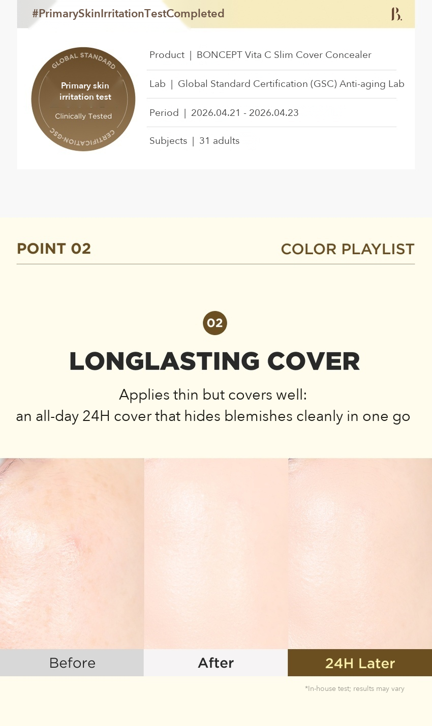 BONCEPT Vita C Slim Cover Concealer detail 06