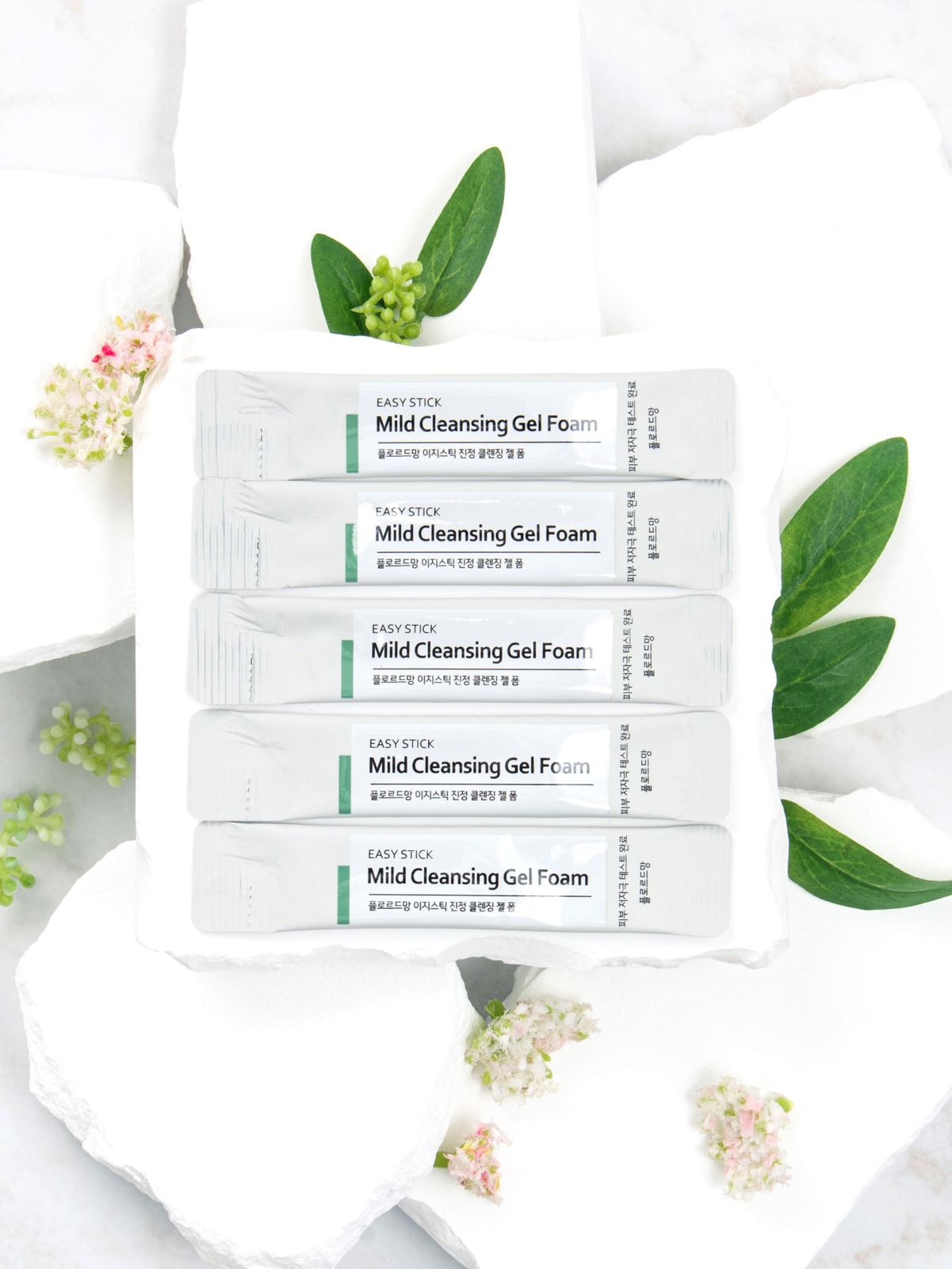 FLORdeMAN Easy Stick Mild Cleansing Gel Foam 3ml x 5