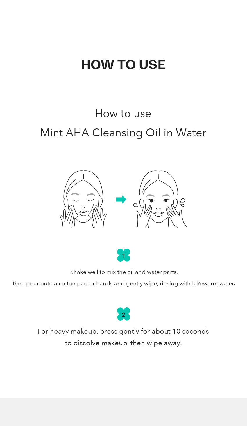 MIMO by MAMONDE Mint-AHA Cleansing Oil in Water detail 13
