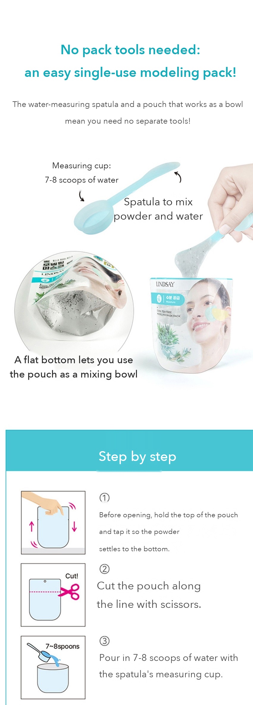 Lindsay Modeling Mask Pack Vitamin 28g 4
