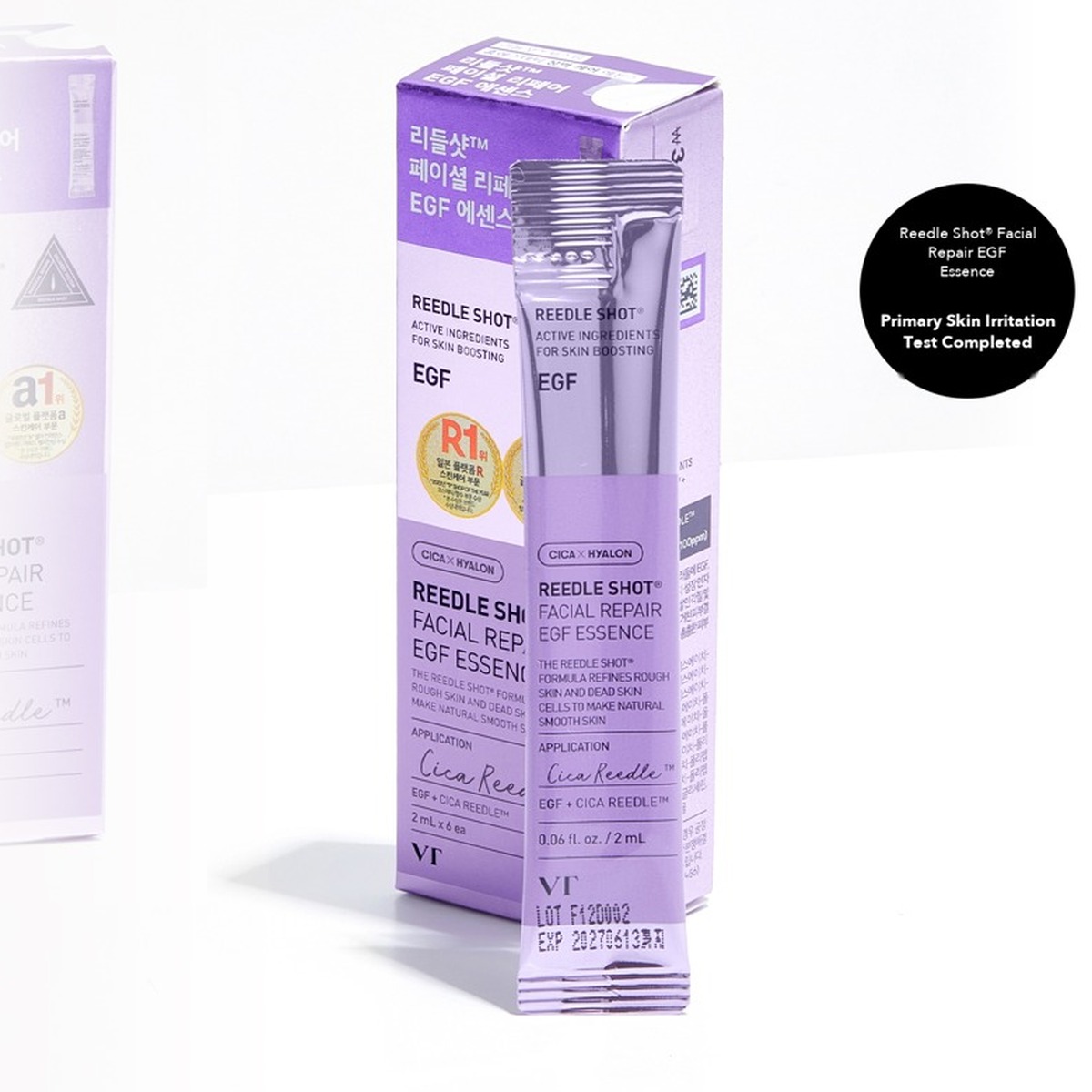 VT Reedle Shot Facial Repair EGF Essence 2ml x 6