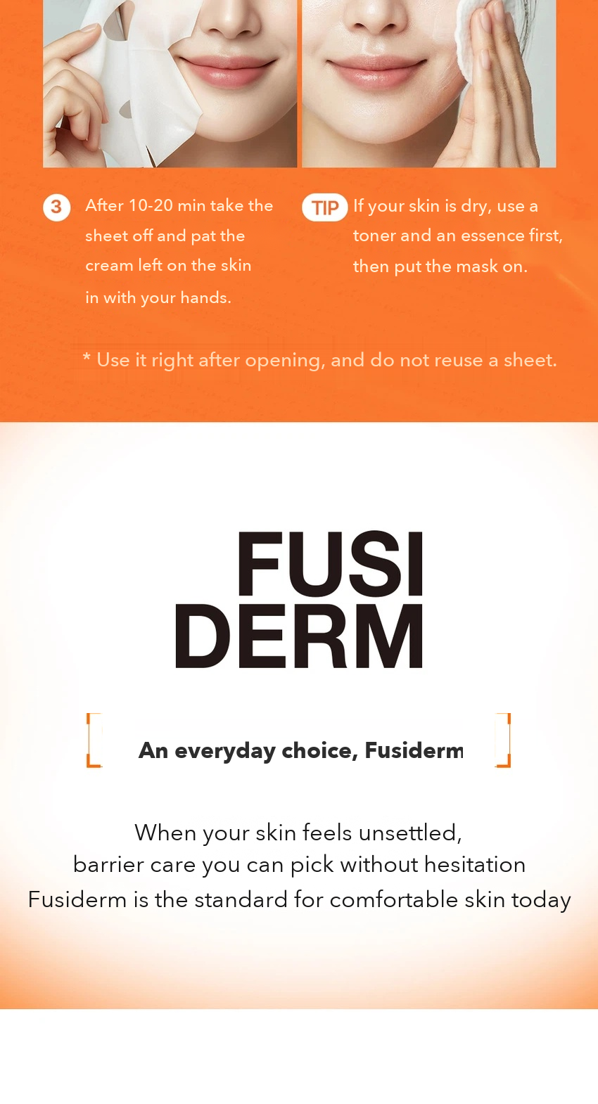 Fusiderm Barrier Repair Cream Mask detail 9