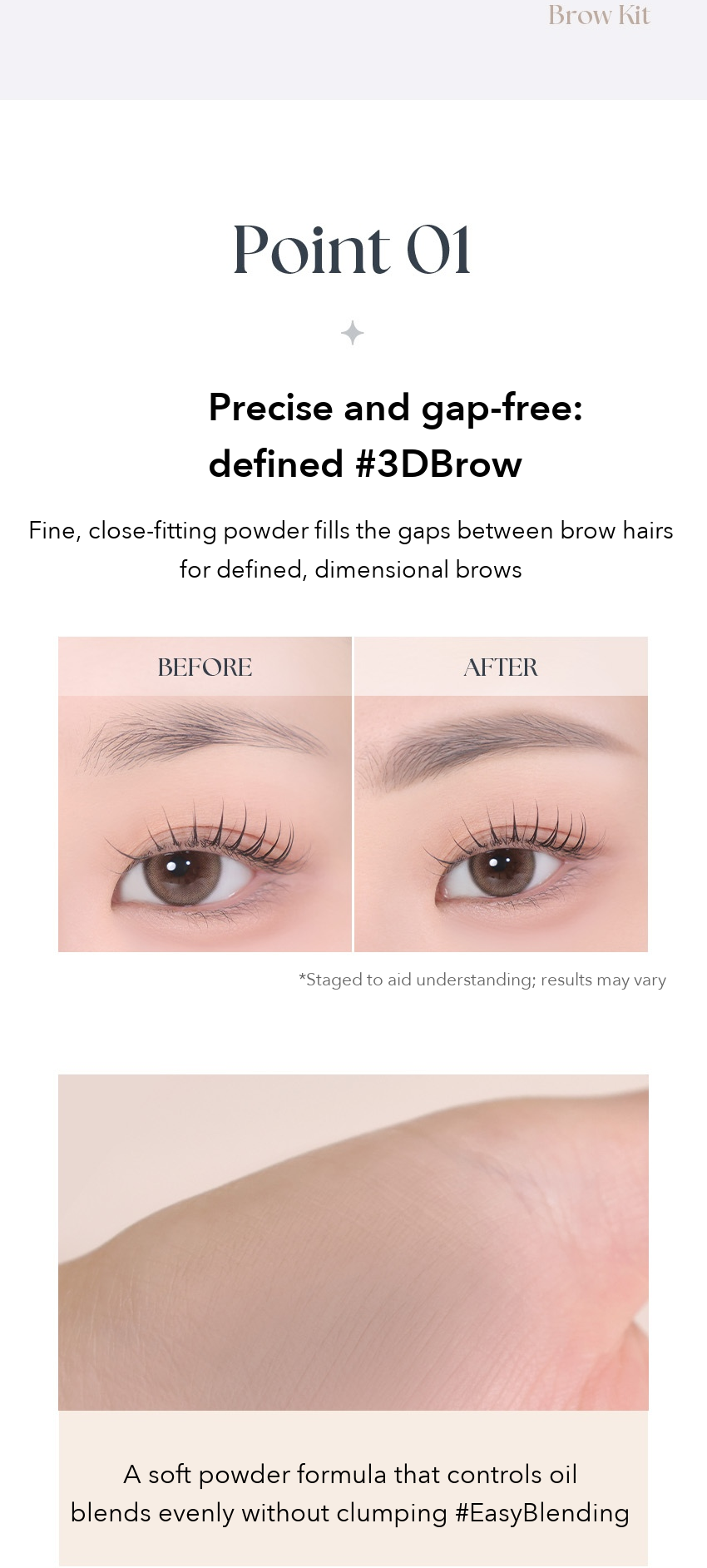 TAG Powder Brow Kit detail 3