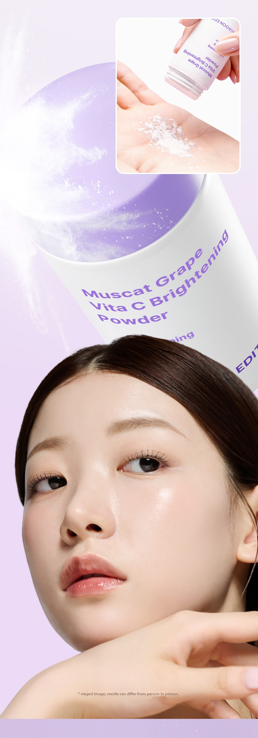 INGREDIENT EDITOR Muscat Grape Vita C Brightening Powder detail 10