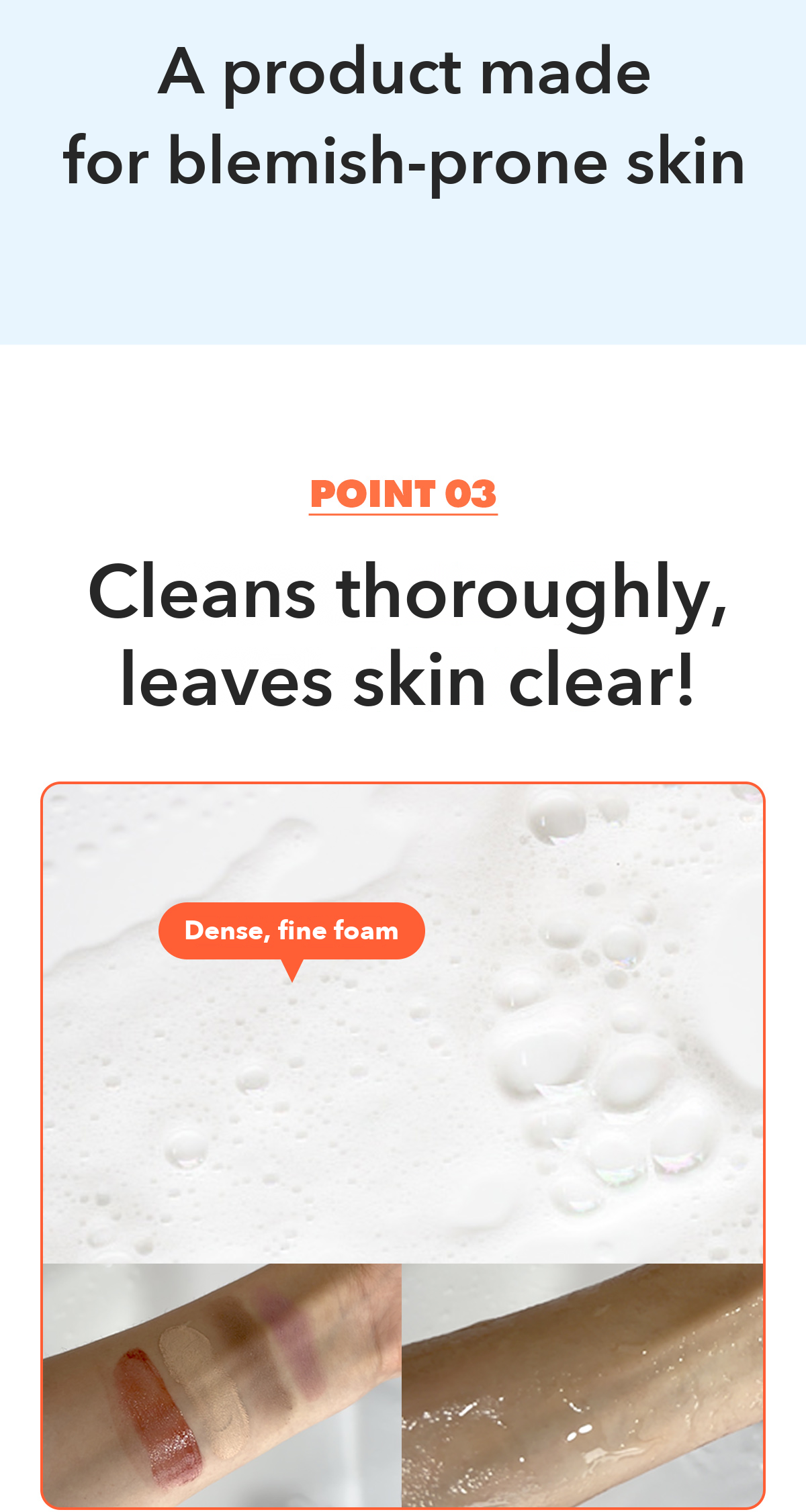 A.SOLUTION Heartleaf Blemish Cleansing Foam detail 08