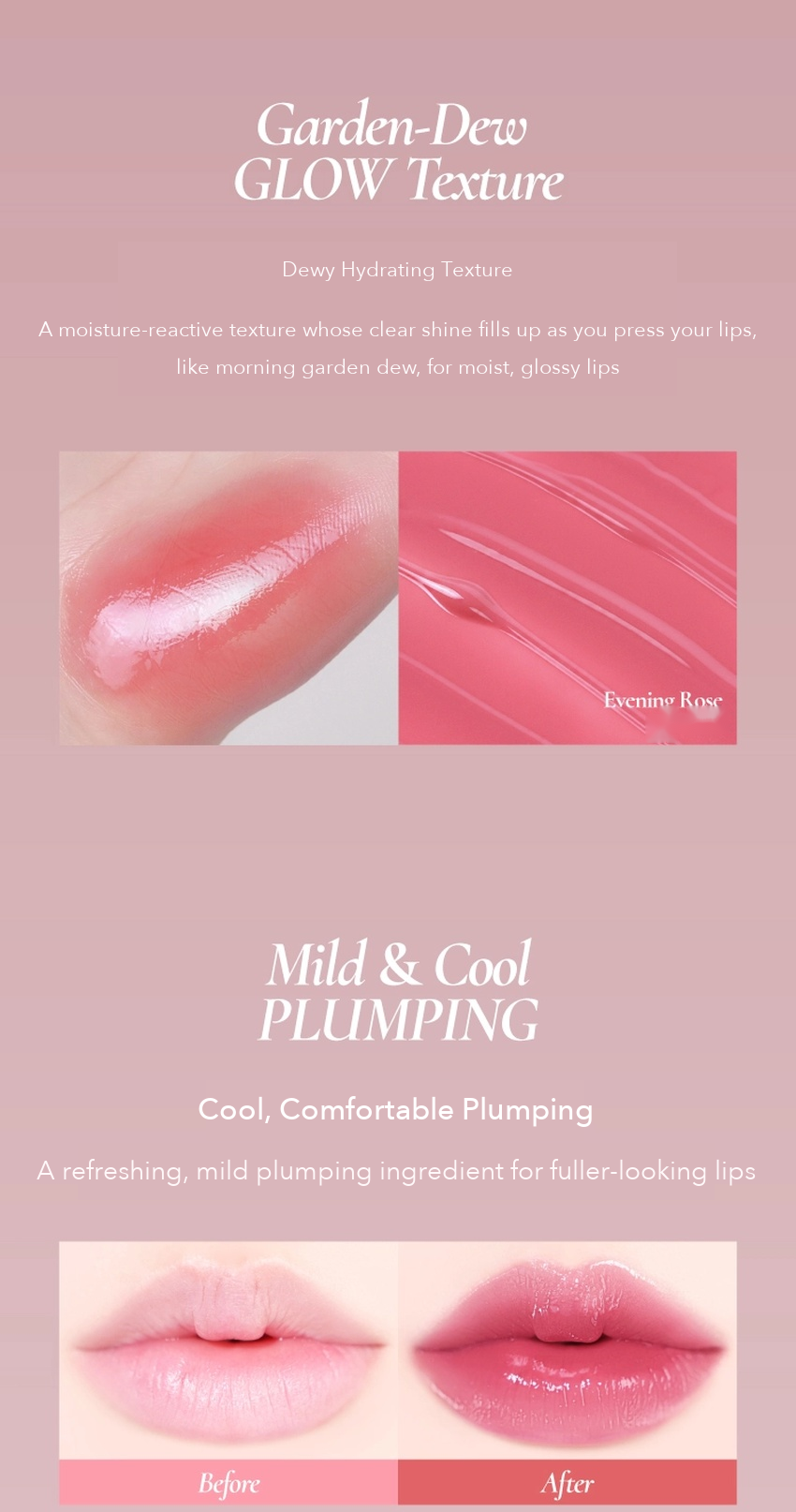 Prelude Dinto La Belle Rose Plumping Lip Tint 5g detail 08