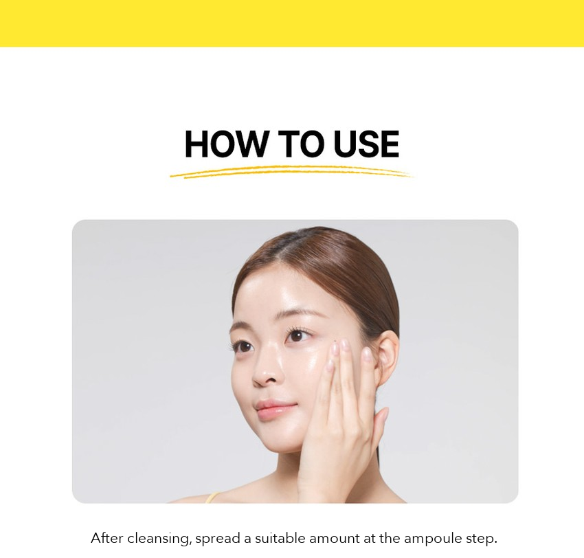 CLEADERM Liposome Vitamin C Blemish Glow Ampoule how to use