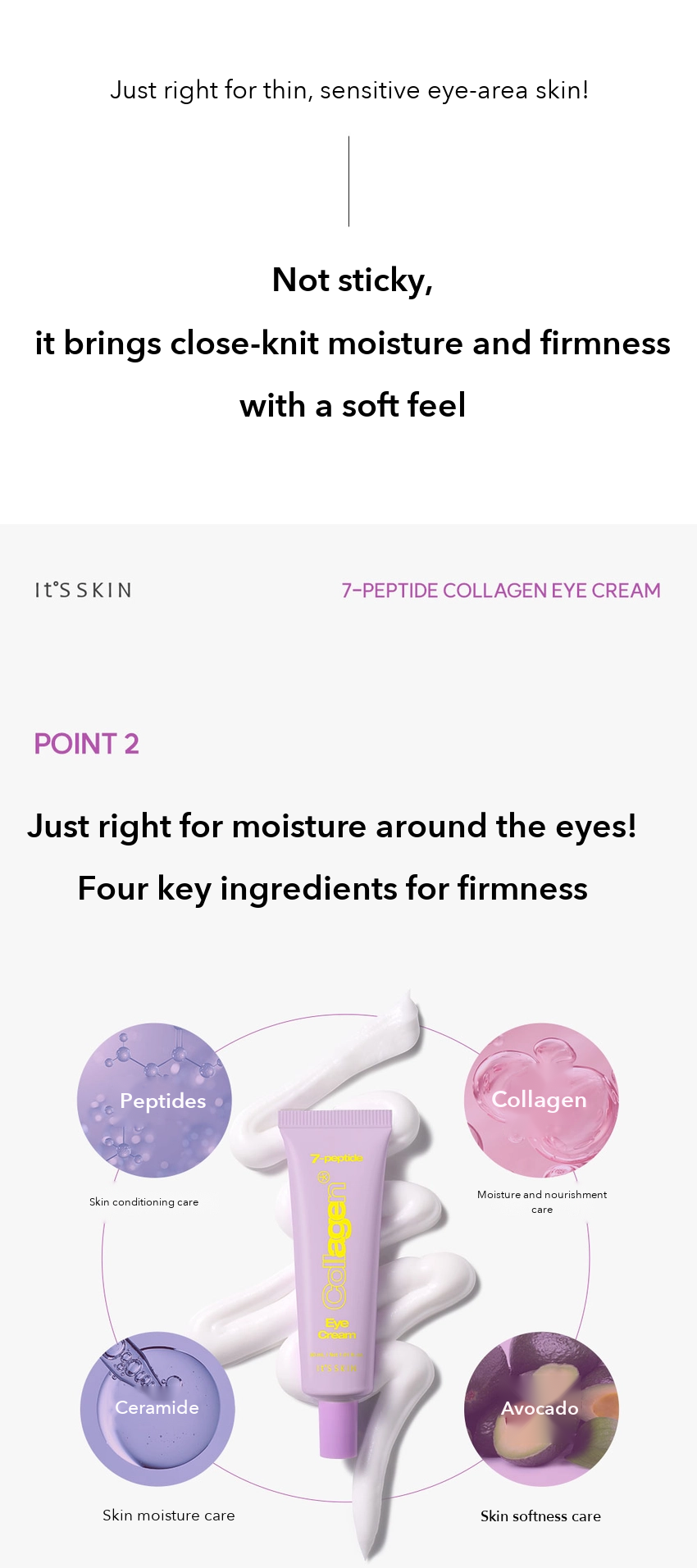 It's Skin Seven Peptide Collagen Eye Cream detail 03