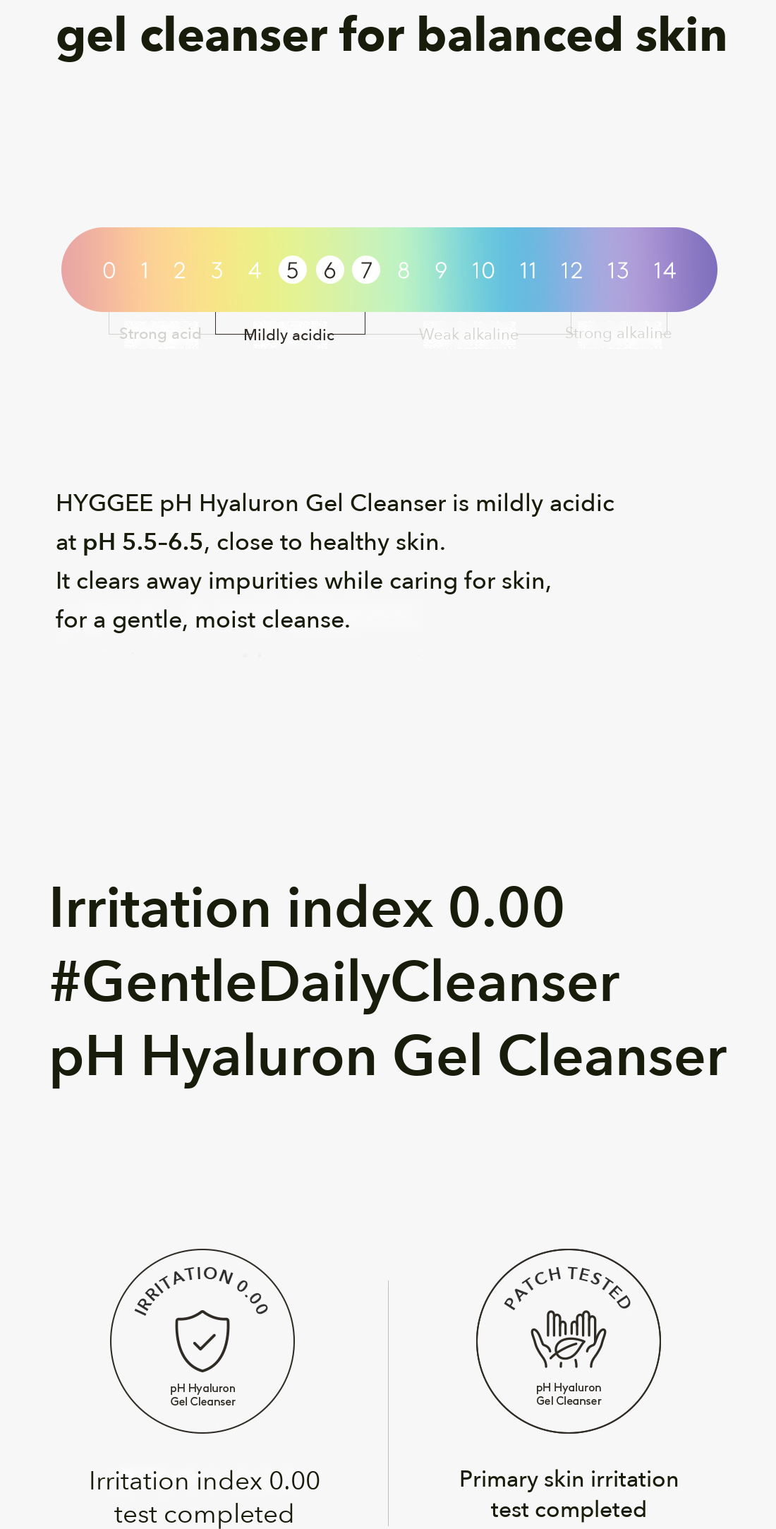 HYGGEE pH Hyaluron Gel Cleanser detail 9
