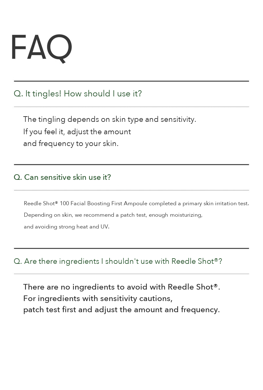 VT Reedle Shot 100 Facial Boosting First Ampoule 2ml x 6 detail 10