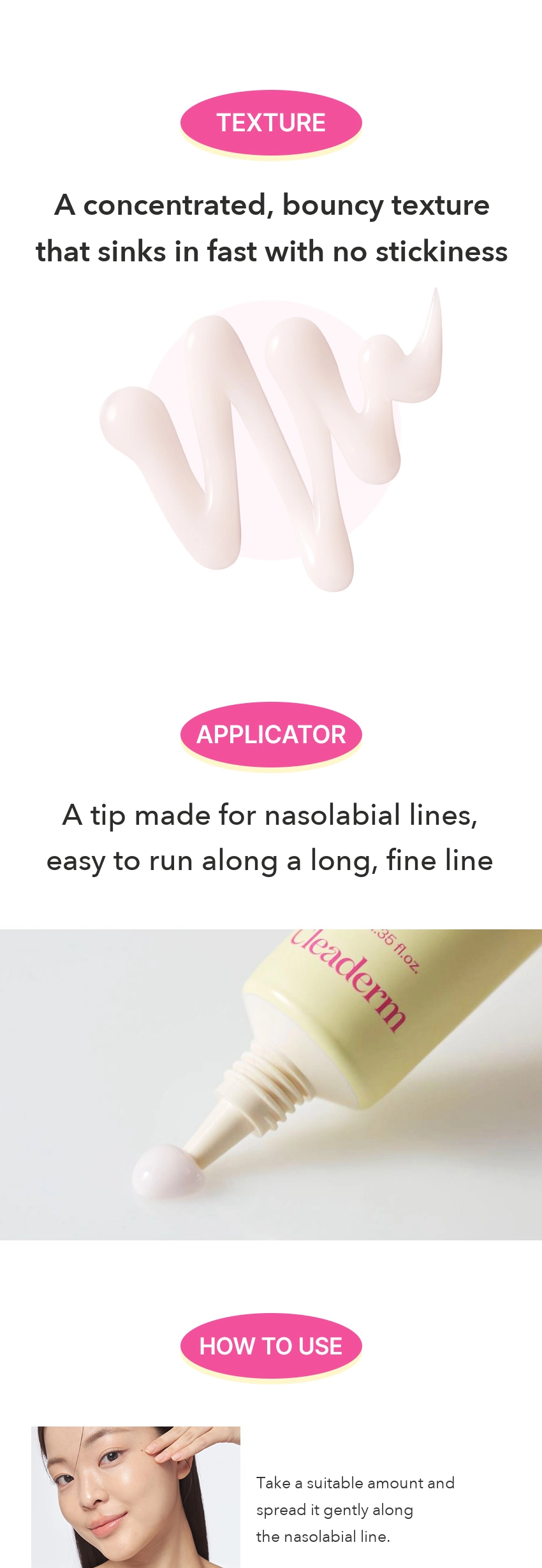 Cleaderm Low-Molecular Collagen Nasolabial Line Ampoule detail 5