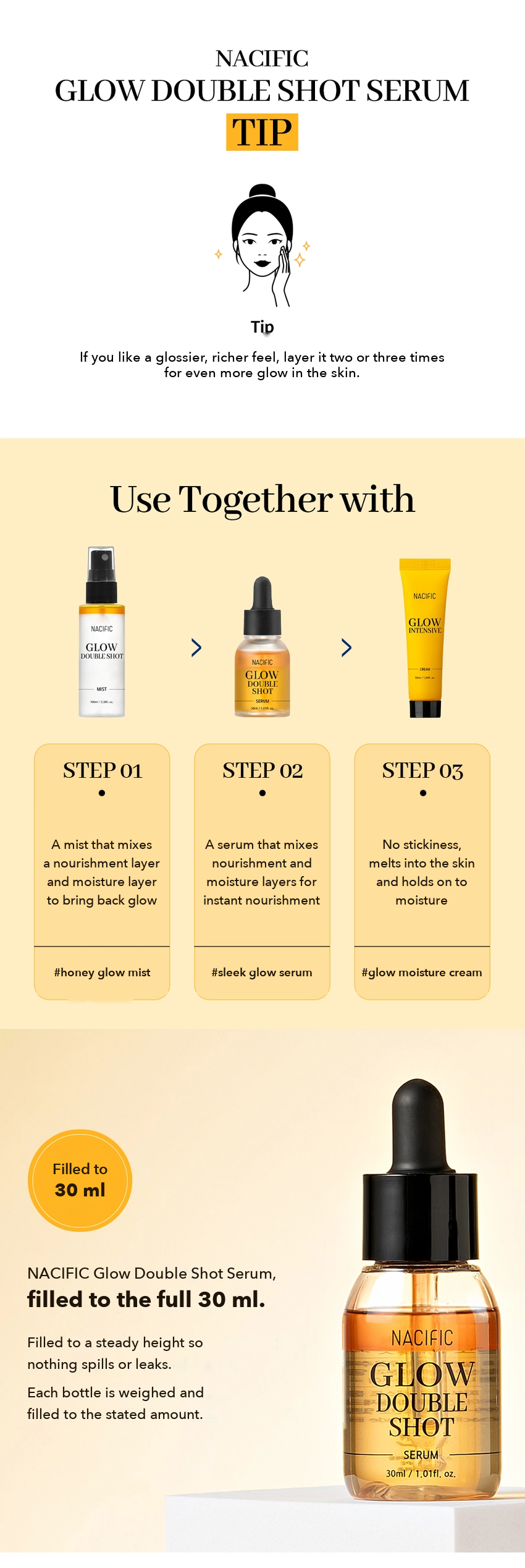 NACIFIC Glow Double Shot Serum detail 7