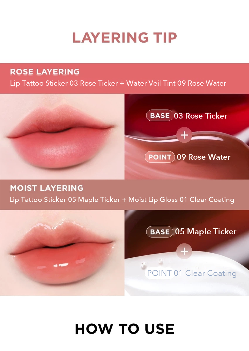 BONCEPT Lip Tattoo Sticker detail 10