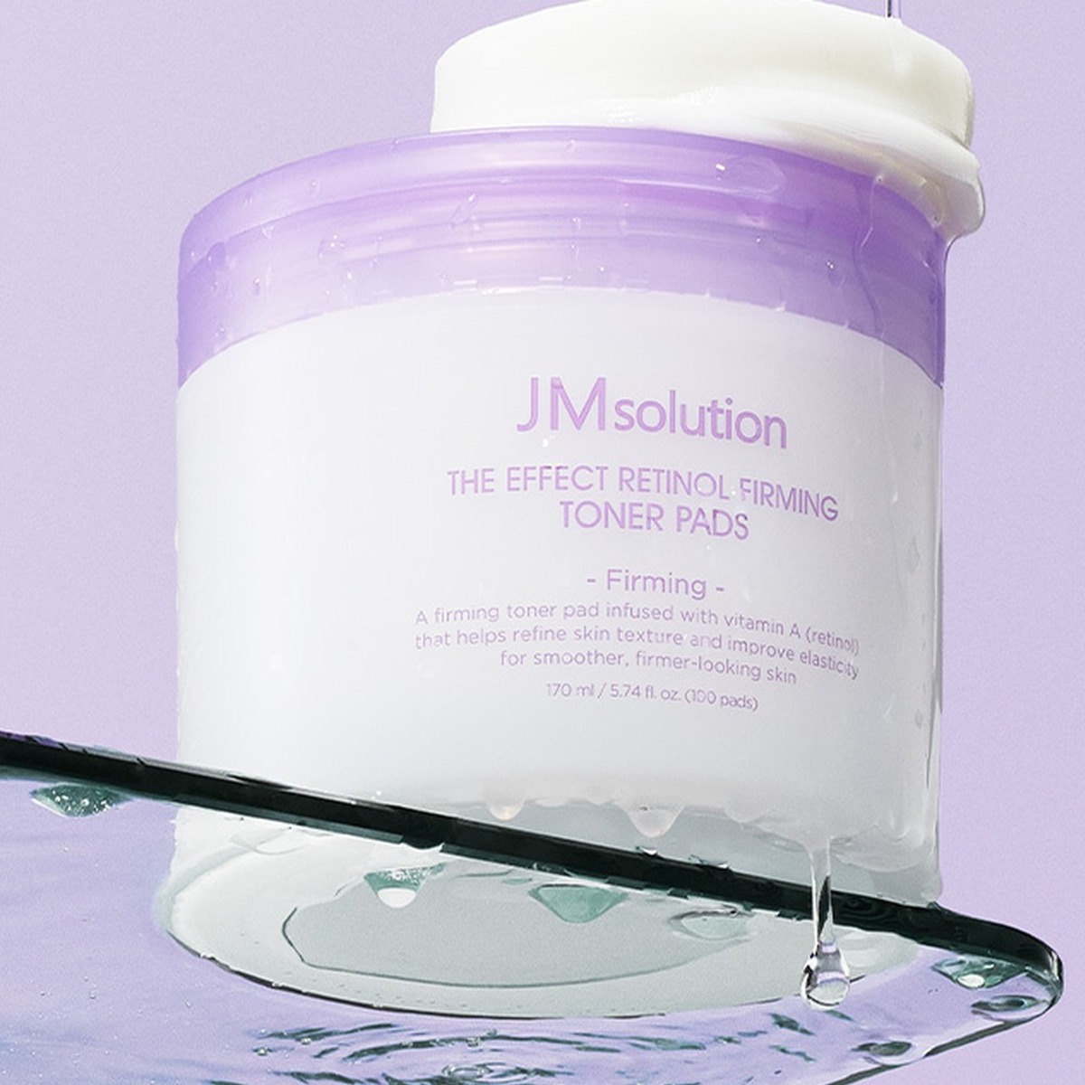 JMsolution The Effect Retinol Firming Toner Pad 170ml 100 Pads
