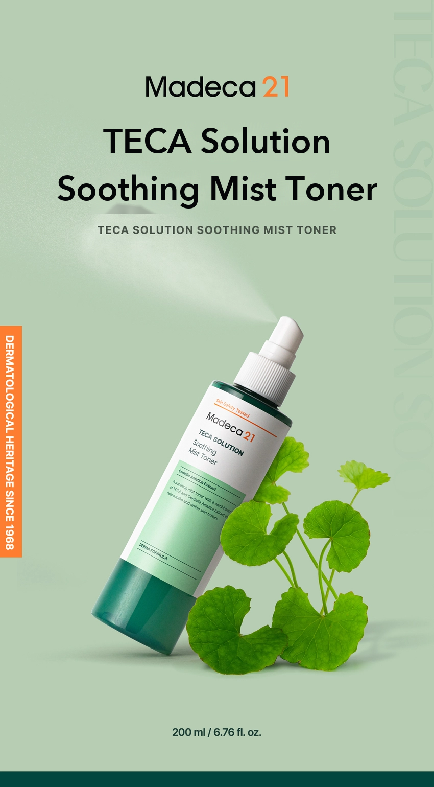 Madeca21 TECA Solution Soothing Mist Toner detail 01