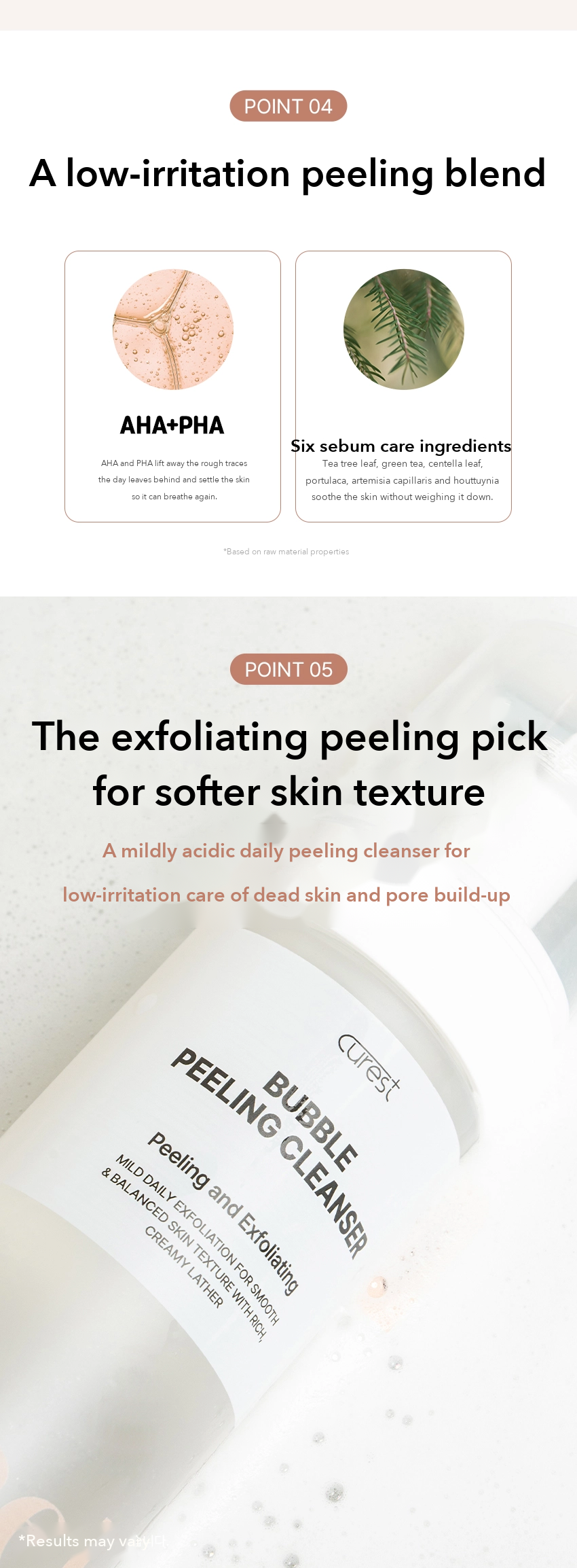 CUREST Bubble Peeling Cleanser detail 7