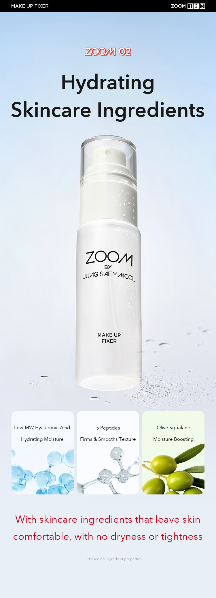 ZOOM by JUNGSAEMMOOL Makeup Fixer 50ml detail 05