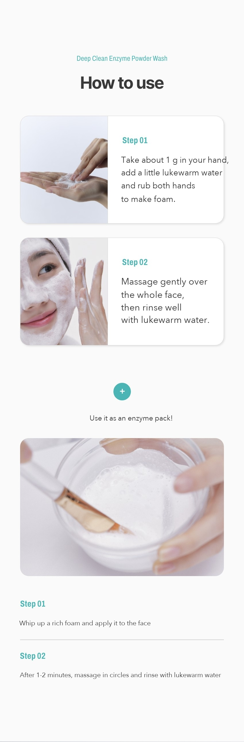 Dr.CPU+ Deep Clean Enzyme Powder Wash detail 6