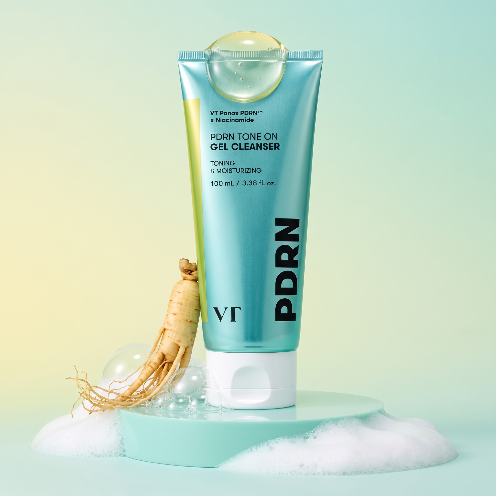 VT PDRN Tone On Gel Cleanser 100ml