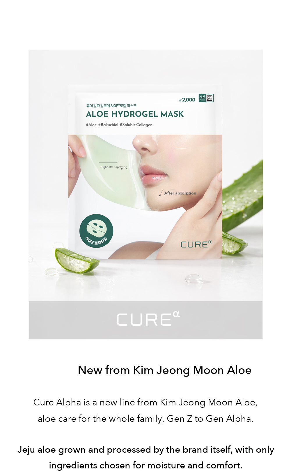 Kim Jeong Moon Aloe Cure Alpha Aloe Hydrogel Mask detail 02