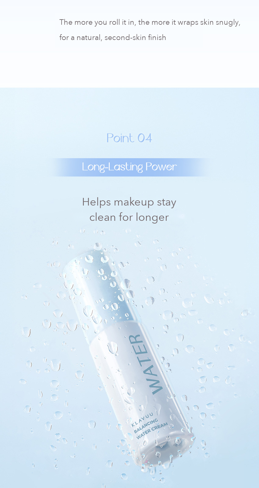 KLAVUU Balancing Water Cream 25ml detail 05